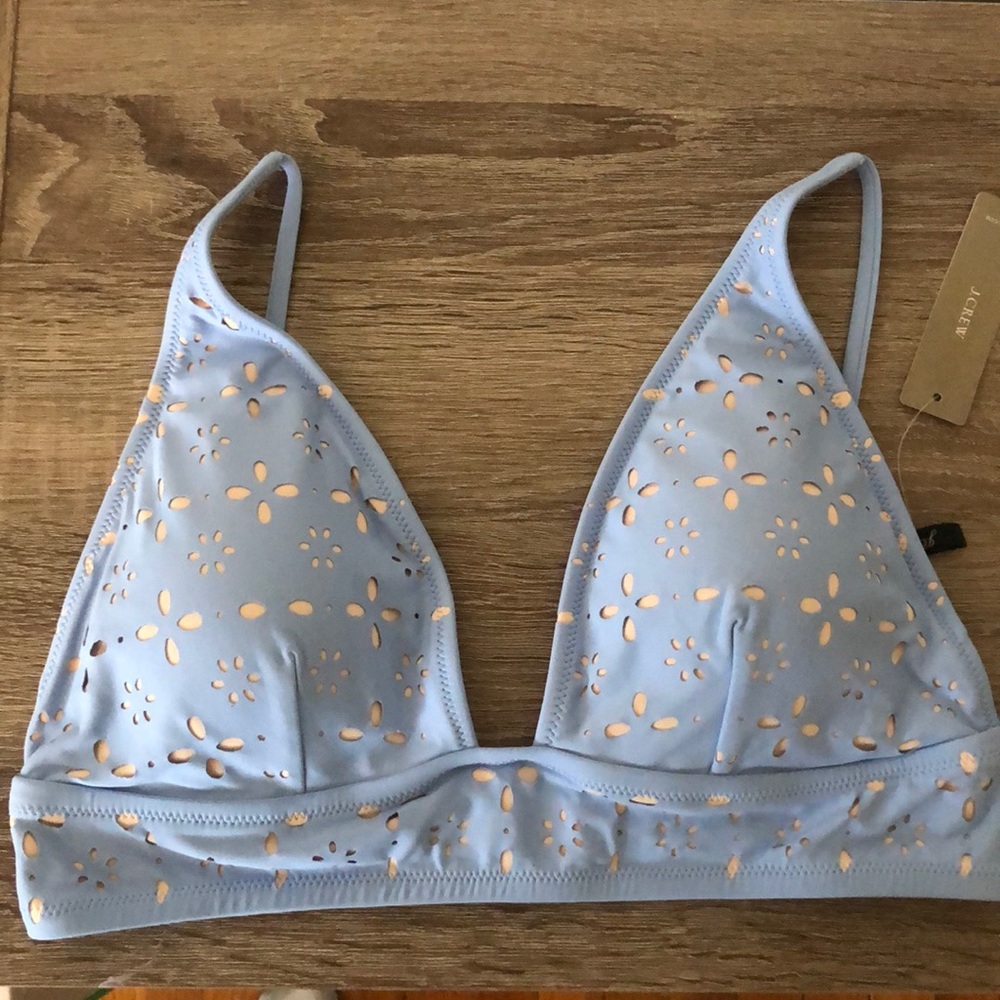 NWT J. Crew v-neck bikini top